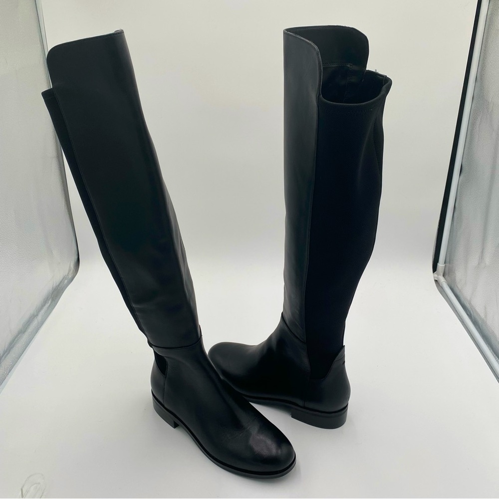 Cole Haan Chase Tall Leather Over The Knee‎ High Riding Boots Shoes 6.5 (NWOT)